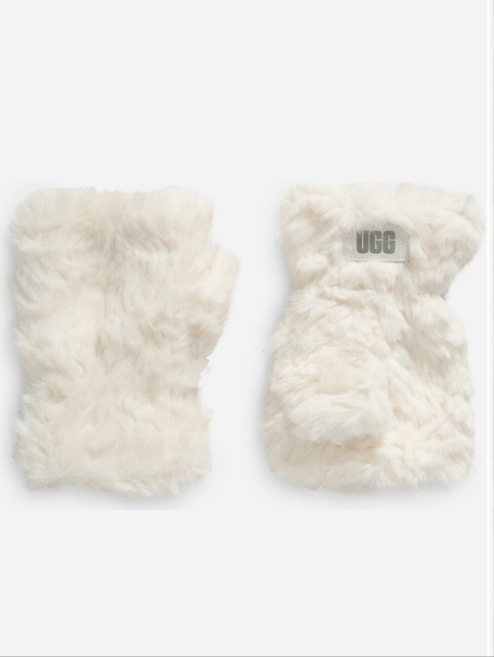 UGG Faux Fur Fingerless Glove